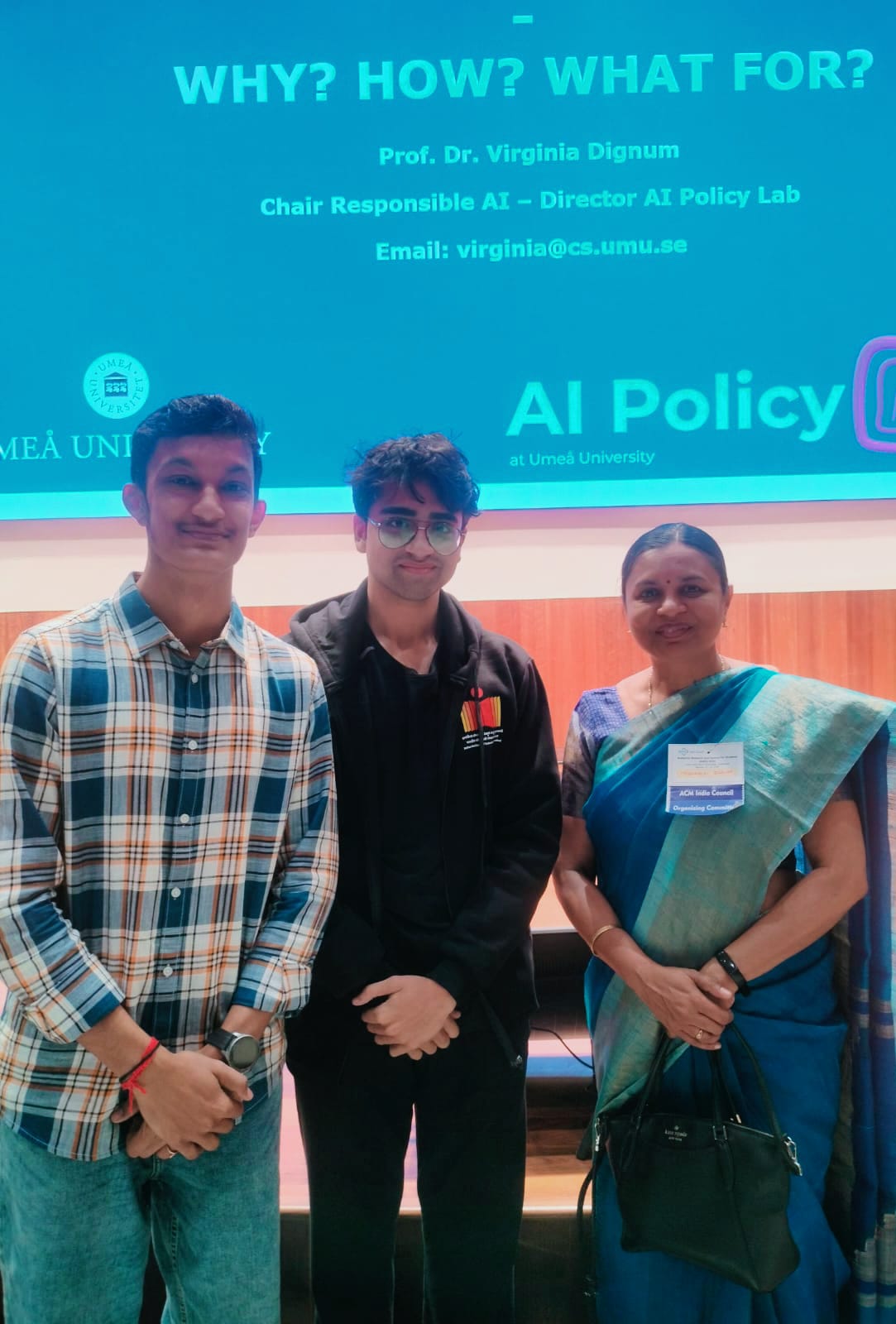 At an ACM event